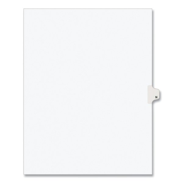 Avery Dennison Individual Dividers, Exhibit N, PK25, Width: 11" 01414